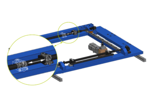 Universal table for PCB